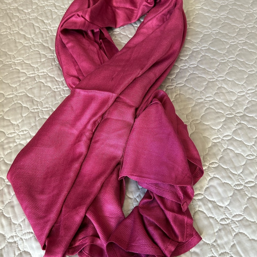 Brookstone Fuchsia Scarf Made in India